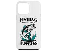 Retro Casting Lines Bass Fishing - Pescador de pesca divertido Carcasa para iPhone 13 Pro Max