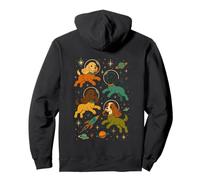 Retro Cavalier King Charles Spaniel Dorado Sudadera con Capucha