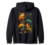 Retro Cavalier King Charles Spaniel Dorado Sudadera con Capucha