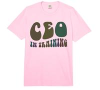 Retro CEO EN Entrenamiento Soy el Jefe Futuro Millonario Negro Comfort Colors Adult Heavyweight T-Shirt