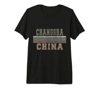Retro Changsha China Camiseta Premium