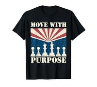 Retro Chess Art for Men Women Kids Chess Player Chess Lover Camiseta