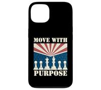 Retro Chess Art for Men Women Kids Chess Player Chess Lover Carcasa para iPhone 13