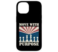 Retro Chess Art for Men Women Kids Chess Player Chess Lover Carcasa para iPhone 14