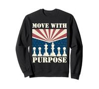 Retro Chess Art for Men Women Kids Chess Player Chess Lover Sudadera