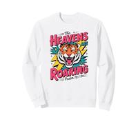 Retro Christian The Heavens Are Roaring Salmo 19:1 Sudadera