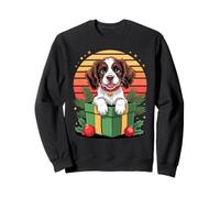 Retro Christmas English Springer Spaniel X-Mas Ornaments Sudadera