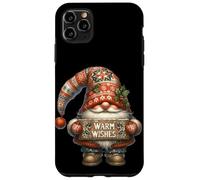 Retro Christmas GNOME For Women and Men with Warm Wishes Carcasa para iPhone 11 Pro MAX