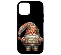 Retro Christmas GNOME For Women and Men with Warm Wishes Carcasa para iPhone 12 Mini