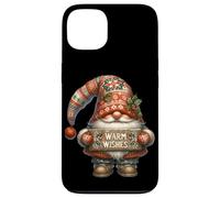 Retro Christmas GNOME For Women and Men with Warm Wishes Carcasa para iPhone 13