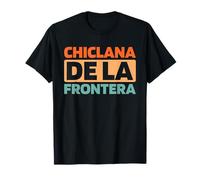 Retro Ciudades España - Vintage Chiclana De La Frontera Camiseta