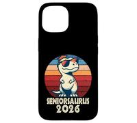 Retro Class of 2026 Hombres Mujeres Funny Seniors Carcasa para iPhone 15
