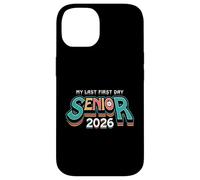 Retro Class of 2026 Senior Hombres Mujeres Funny Seniors 2026 Carcasa para iPhone 14