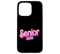 Retro Class of 2026 Senior Hombres Mujeres Funny Seniors 2026 Carcasa para iPhone 15 Pro Max