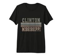 Retro Clinton Misisipi Camiseta Premium