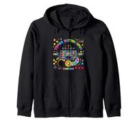 Retro Combo Botón Smash Arcade Gamer Diseño Sudadera con Capucha