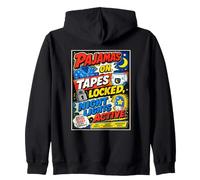 Retro Comic Pañal Adulto Sleepover Nostalgia Sudadera con Capucha