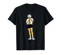 Retro Comic Singer Facetado Disco Esfera Cabeza Gráfico Camiseta gráfica económica