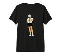 Retro Comic Singer Facetado Disco Esfera Cabeza Gráfico Camiseta Premium