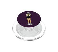 Retro Comic Singer Facetado Disco Esfera Cabeza Gráfico PopSockets PopGrip para MagSafe