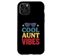 Retro Cool Aunt Vibes Style for Fun Aunts Carcasa para iPhone 11 Pro
