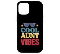 Retro Cool Aunt Vibes Style for Fun Aunts Carcasa para iPhone 12/12 Pro