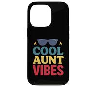 Retro Cool Aunt Vibes Style for Fun Aunts Carcasa para iPhone 13 Pro