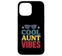 Retro Cool Aunt Vibes Style for Fun Aunts Carcasa para iPhone 13 Pro MAX