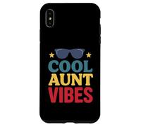 Retro Cool Aunt Vibes Style for Fun Aunts Carcasa para iPhone XS MAX
