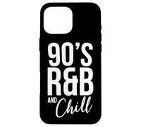 Retro Cool I Love 90's R&B & Chill R&B Music Lovers Carcasa para iPhone 16 Pro Max