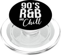 Retro Cool I Love 90's R&B & Chill R&B Music Lovers PopSockets PopGrip para MagSafe