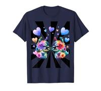 Retro Corazones Llama Niño Llamas Mujeres Niño Niña Mujer Hombre Camiseta