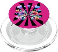 Retro Corazones Llama Niño Llamas Mujeres Niño Niña Mujer Hombre PopSockets PopGrip para MagSafe