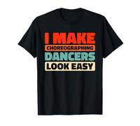 Retro Coreografía Escénicas - Vintage Coreógrafo De Danza Camiseta