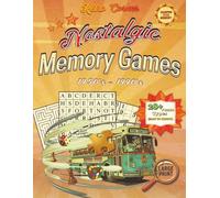 Retro Corner: Nostalgic Memory Games for Seniors and Adults: A Large Print Retro Activity Book with 75+ Memory Puzzles, Word Games & Classic Moments from the 50s-90s for Fun & Relaxation