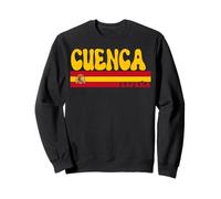 Retro Cuenca Ciudad España Vintage Estética Verano Vacaciones Sudadera