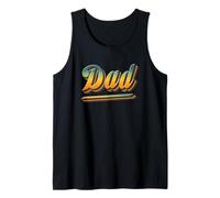 Retro Dad Vintage Daddy New Dad Día del Padre Camiseta sin Mangas