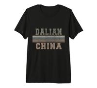 Retro Dalian China Camiseta Premium