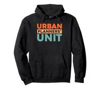 Retro Desarrollo Equipo - Vintage Planificador Urbano Sudadera con Capucha