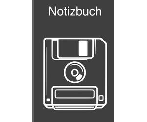Retro Diskette Notizbuch 80er 90er Nostalgie Floppy Computer Vintage Journal Notebook Tagebuch: Retro Computer Notizheft für 80er und 90er Jahre Technik Fans Programmierer Nerd Informatik