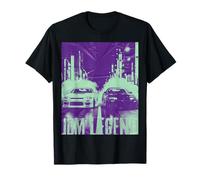 Retro Distress JDM Drift Racing Cars Tokio Street Drifting Camiseta