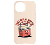 Retro Don't Hate Me Just Cuz I'm Little Cooler Funny Picnic Carcasa para iPhone 15