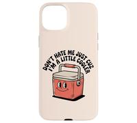 Retro Don't Hate Me Just Cuz I'm Little Cooler Funny Picnic Carcasa para iPhone 15 Plus