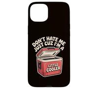 Retro Don't Hate Me Just Cuz I'm Little Cooler Funny Picnic Carcasa para iPhone 15 Plus