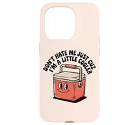 Retro Don't Hate Me Just Cuz I'm Little Cooler Funny Picnic Carcasa para iPhone 15 Pro