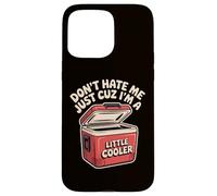 Retro Don't Hate Me Just Cuz I'm Little Cooler Funny Picnic Carcasa para iPhone 15 Pro MAX