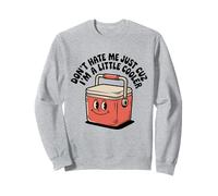 Retro Don't Hate Me Just Cuz I'm Little Cooler Funny Picnic Sudadera