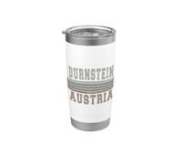 Retro Dürnstein Austria Vaso térmico de acero inoxidable de doble pared