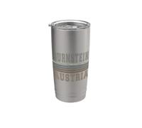 Retro Dürnstein Austria Vaso térmico de acero inoxidable de doble pared