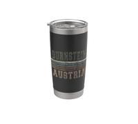 Retro Dürnstein Austria Vaso térmico de acero inoxidable de doble pared